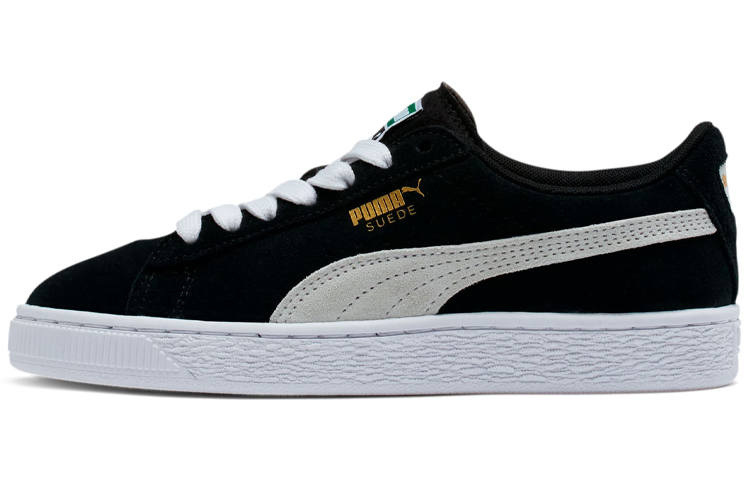PUMA Sports Low top Kids' Skateboarding Shoes Black White