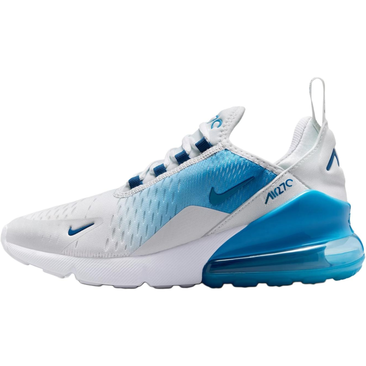 Nike Nike Air Max 270 Low top Running Shoes White Blue Unisex