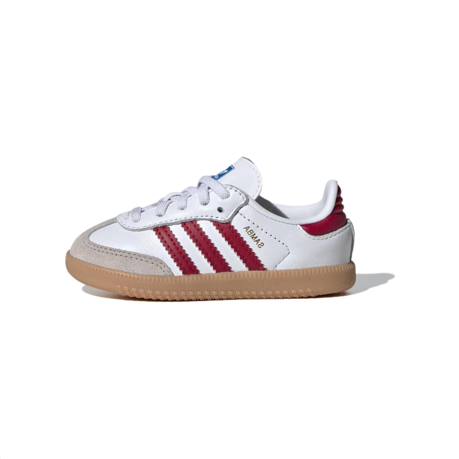 Adidas Originals Adidas Samba OG Cloud White Collegiate Burgundy Gum TD