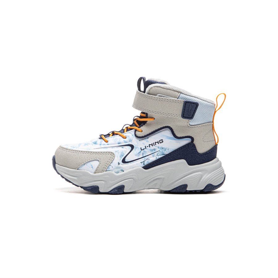 Li-Ning YOUNG Li Ning YOUNG Sports Life Collection Synthetic Leather Comfortable Fleece Lined
