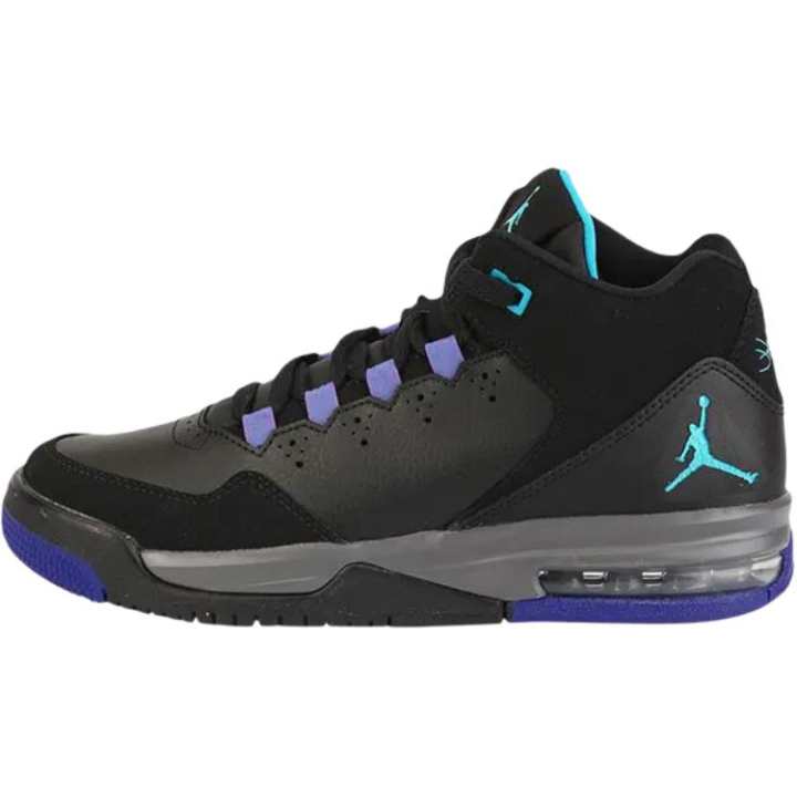 Jordan Jordan Flight Origin 2 Mid top Basketball Shoes Black Kids'