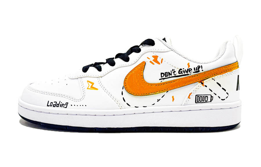 Nike Nike Court Borough Chasing Light Loading Synthetic Leather Anti Kick Cushioning Abrasion Resistant Low top
