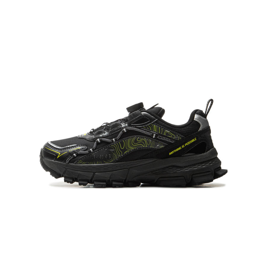 Li-Ning YOUNG Li Ning YOUNG Cushioning Rebound Cushioning Rebound Low top Kids Lifestyle Shoes Black Kids'