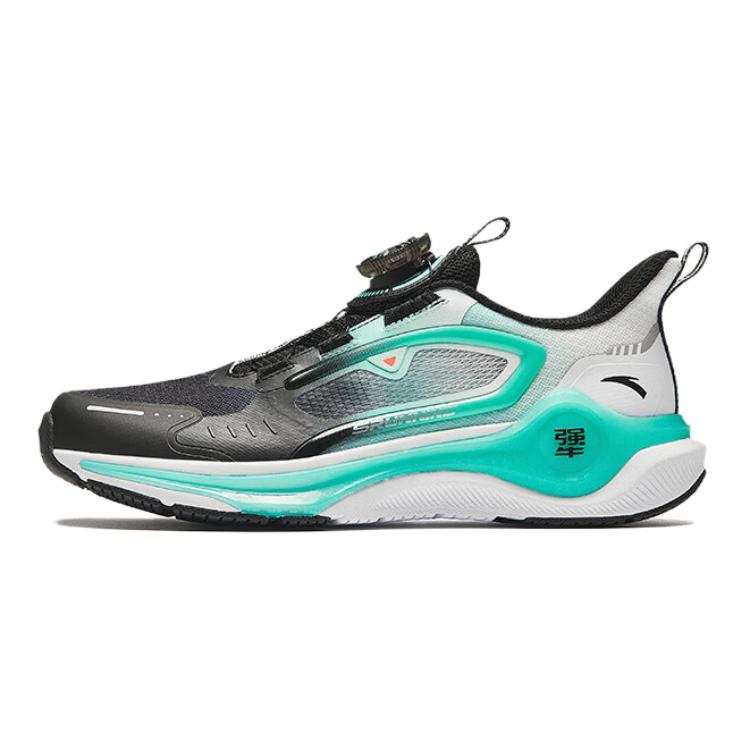 Antakids Lurid Wave Low top Running Shoes Black Green White Teenagers