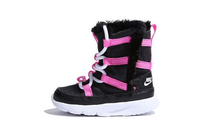 Nike Nike Venture High top Running Shoes Black Pink Infant And Toddler