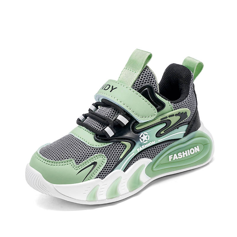 SUPEREDGE Fashion Versatile Comfortable Design Niche Dual Network Athletic Shoes Low top Kids Lifestyle Shoes Teenagers
