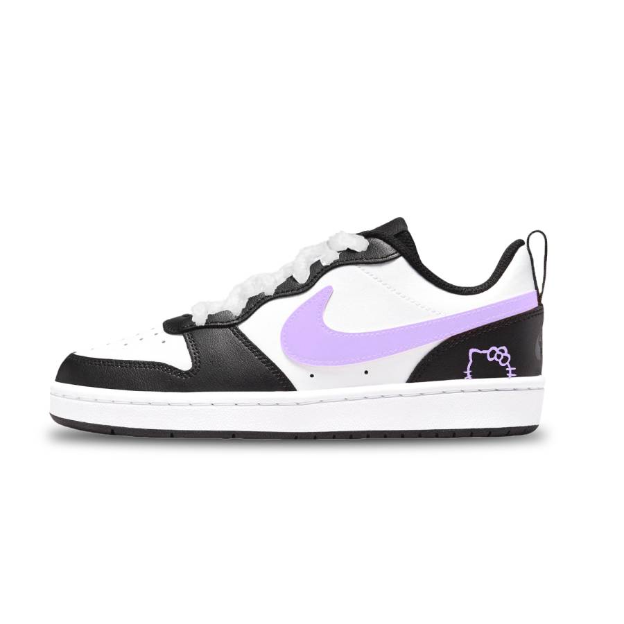 Nike Nike Court Borough Leather Abrasion Resistant Abrasion Resistant Low top Kids' Skateboarding Shoes Unisex