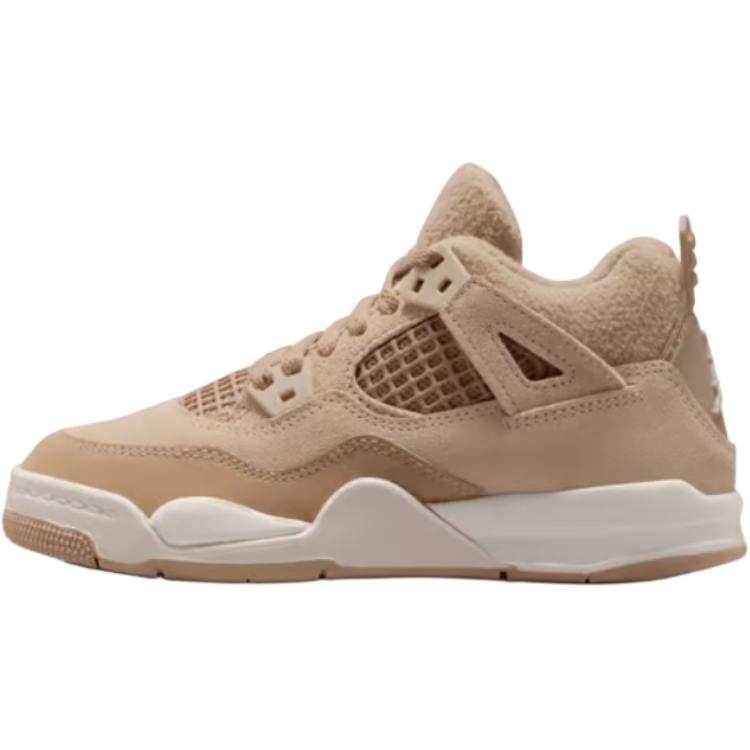 Jordan Jordan Air Jordan 4 Low top Children's Basketball Shoes Brown Kids'