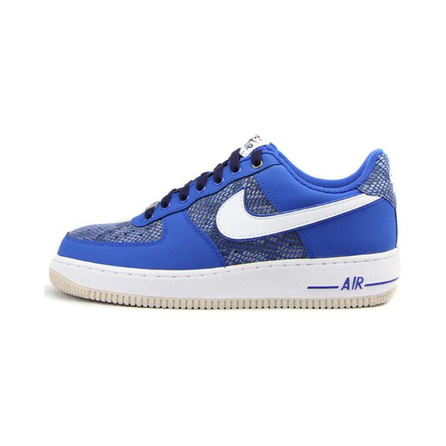 Nike Nike Air Force 1 Anti kick Low top Kids' Skateboarding Shoes Blue Children Aged 3 7 Years Old
