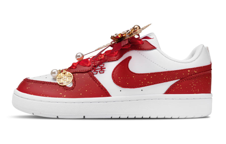 Nike Nike Court Borough 2 Blissful Union Leather Low top Skateboard Shoes Women's