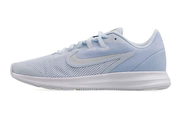 Nike Nike Downshifter 9 Low top Running Shoes Light Blue White Unisex