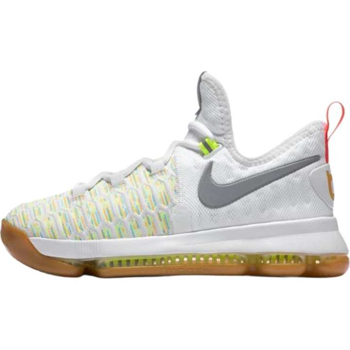 Nike Nike KD 9 Low top Basketball Shoes White Gray Unisex