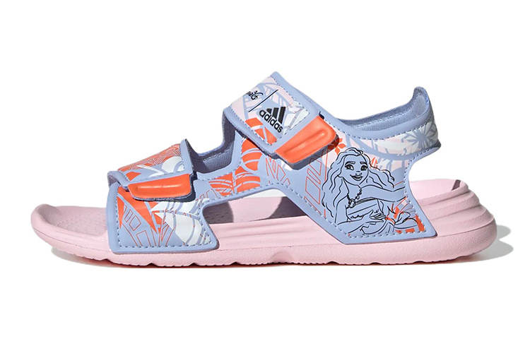 Adidas Disney x Adidas Altaswim Moana Swim Sports Sandals Blue Pink Kids'