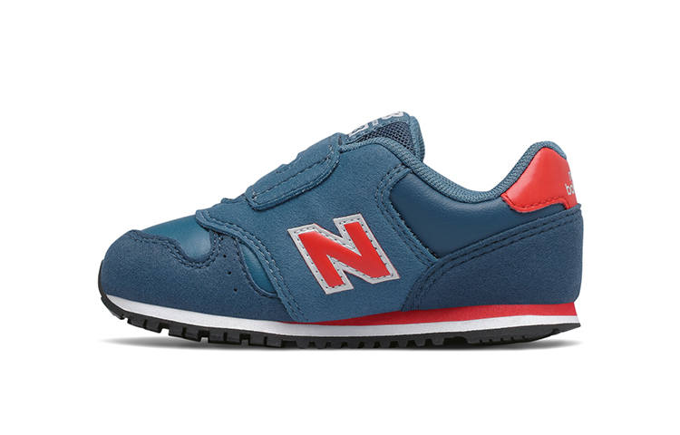 New Balance New Balance NB 373 Comfortable Cushioning Low top Toddler Shoes Blue Red Infant And Toddler