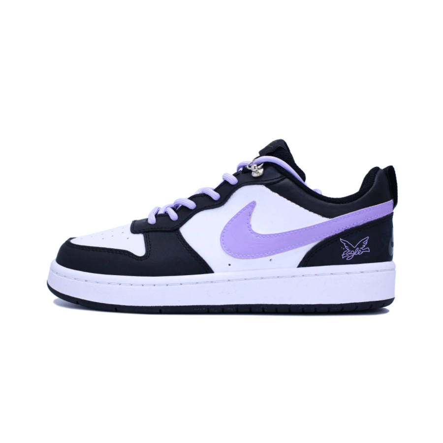 Nike Nike Court Borough Slip Resistant, Abrasion Resistant, Lightweight Cushioning Low top Kids' Skateboarding Shoes