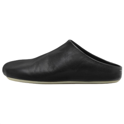 MM6 Maison Margiela Factory Sabots Closed Toe Slippers Women's Black