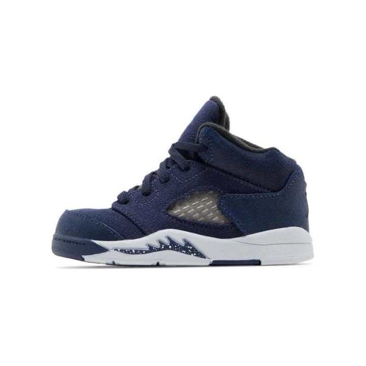 Jordan Jordan Kids Air Jordan 5 Retro "Midnight Navy" Sneakers
