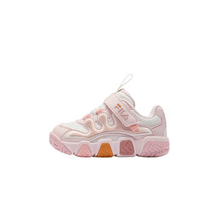 FILA KIDS Slip Resistant Balance Low top Toddler Shoes Snow/Dawn Pink Infant And Toddler