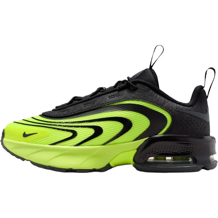 Nike Nike Air Max Fire Low top Running Shoes Black Green Kids'