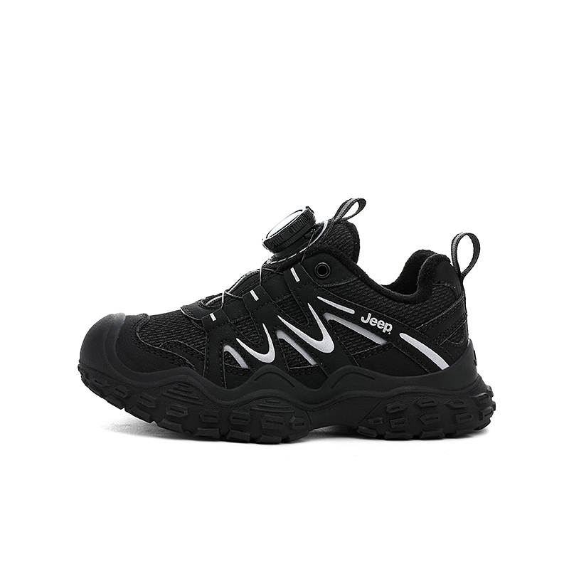 Jeep Boys And Girls Athletic Shoes Artificial Leather Winter Thickened And Fleece Lined Thermal