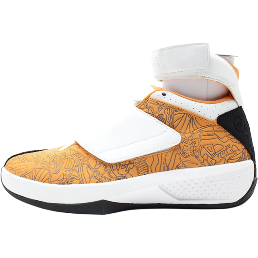 Jordan Jordan Air Jordan 20 High top Basketball Shoes Dark Yellow Unisex