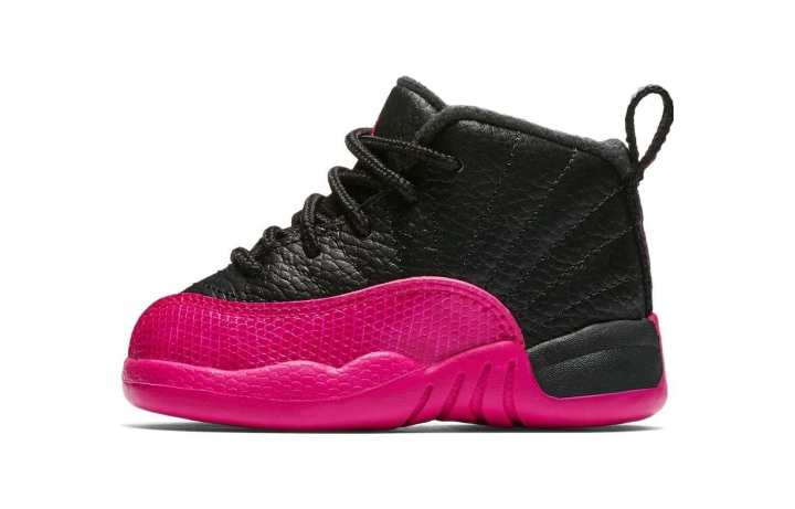 Jordan Jordan 12 Retro Black Deadly Pink TD