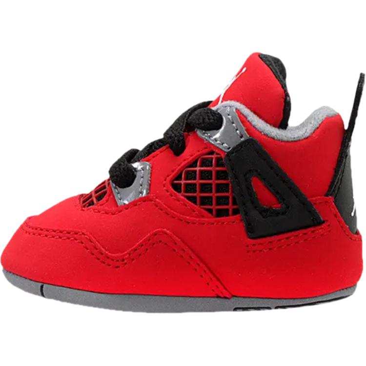 Jordan Jordan Air Jordan 4 Mid top Toddler Shoes Red Infant And Toddler