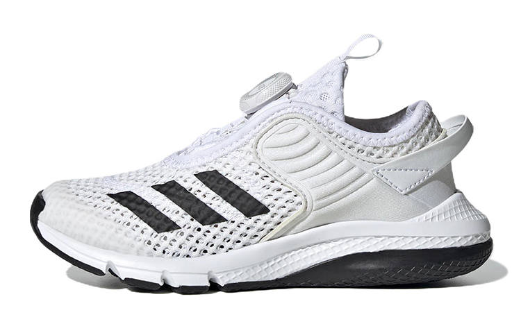 Adidas Adidas Activefle Boa K Fabric Comfortable Abrasion Resistant Low top Kids' Running Shoes White Kids'