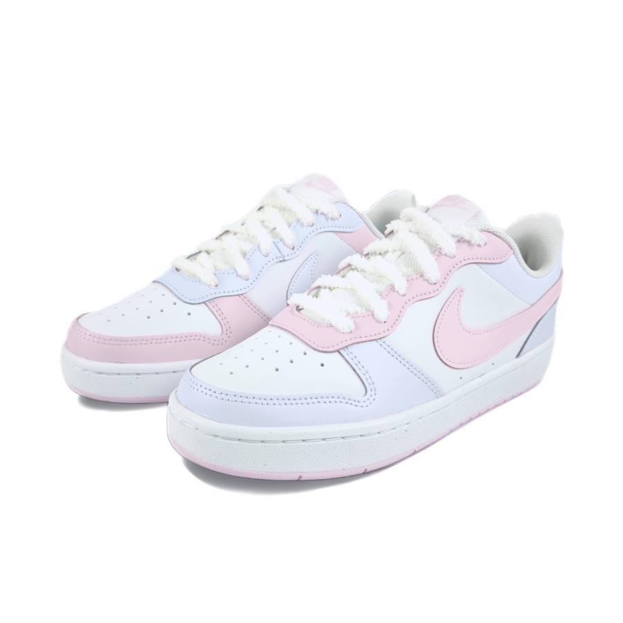 Nike Nike Court Borough Leather Low top Kids' Skateboarding Shoes Pink Teenagers