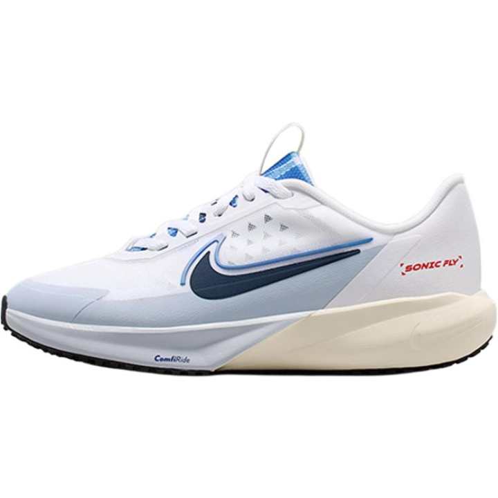 Nike Nike SONIC FLY Low top Running Shoes White Unisex