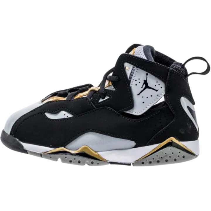 Jordan Jordan True Flight Abrasion Resistant Mid top Toddler Shoes Black Infant And Toddler