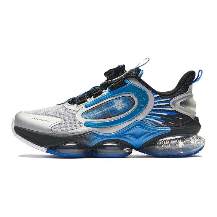Antakids UFO6.0 Low top Running Shoes Silver Black Blue Teenagers