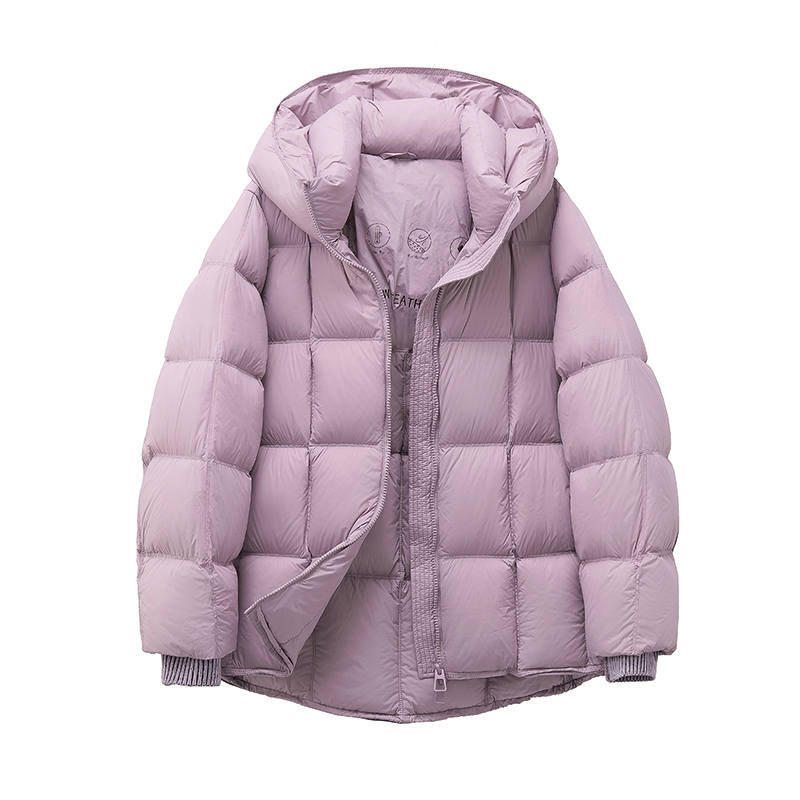 YALU Down Jackets Women's Hooded Thickened Puffer Jacket