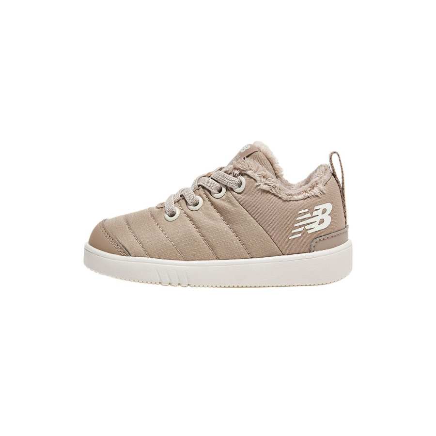 New Balance New Balance NB Kids' Snow Boots, Fleece Lined Winter Boots, Casual Low top Toddler Shoes Khaki Infant And Toddler