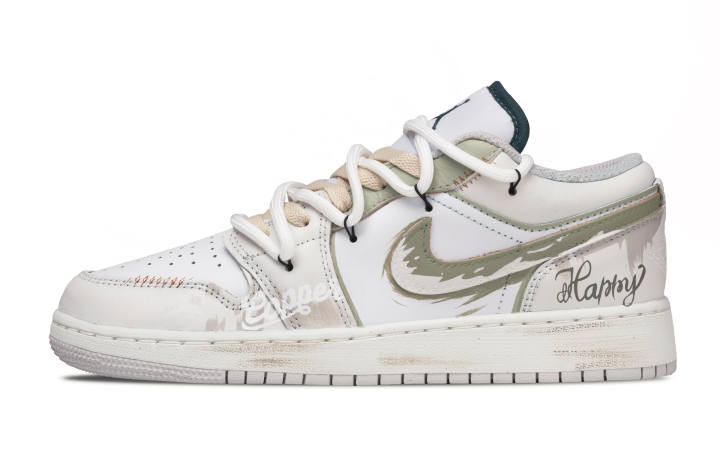 Jordan Jordan Air Jordan 1 Freely And Effortlessly Leather Slip Resistant Abrasion Resistant Slip Resistant Abrasion Resistant