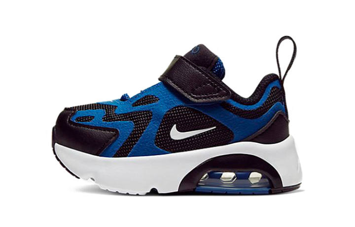 Nike Nike Air Max 200 Low top Toddler Shoes Black Blue Infant And Toddler