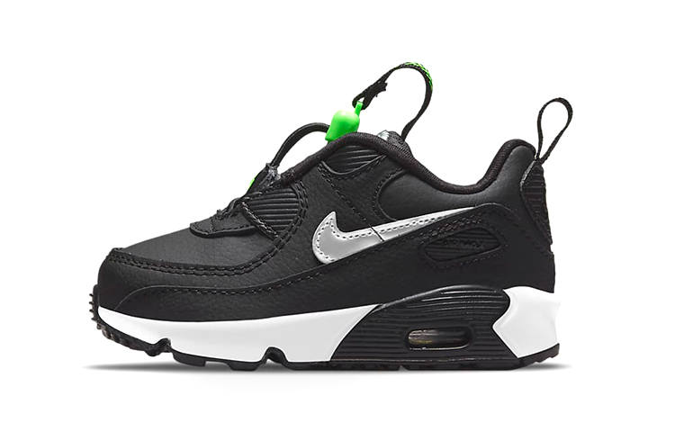 Nike Nike Air Max 90 Toggle Fashion Abrasion Resistant Breathable Abrasion Resistant Breathable Low top Toddler Shoes