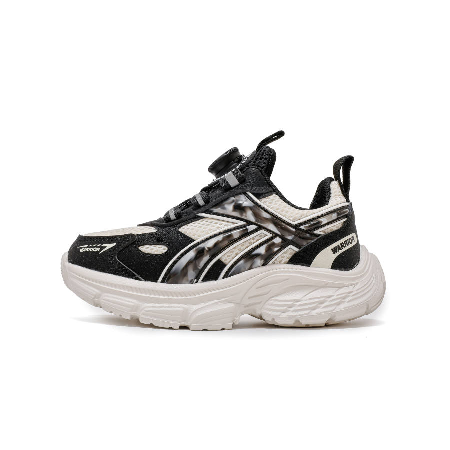 Warrior Synthetic Leather, Textile Slip Resistant Abrasion Resistant Kids Lifestyle Shoes Kids'