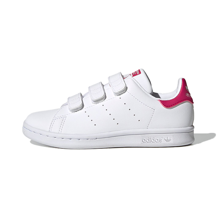 Adidas Originals Slip Resistant Slip Resistant Low top Kids' Skateboarding Shoes White Pink Children Aged 3 7 Years Old