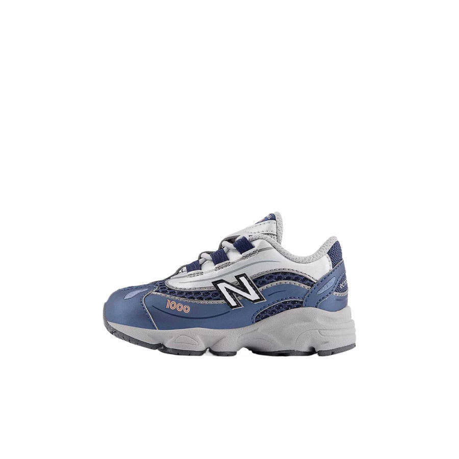 New Balance New Balance 1000 Cushioning, Wear Resistant Toddler Shoes Blue Gray Infant And Toddler