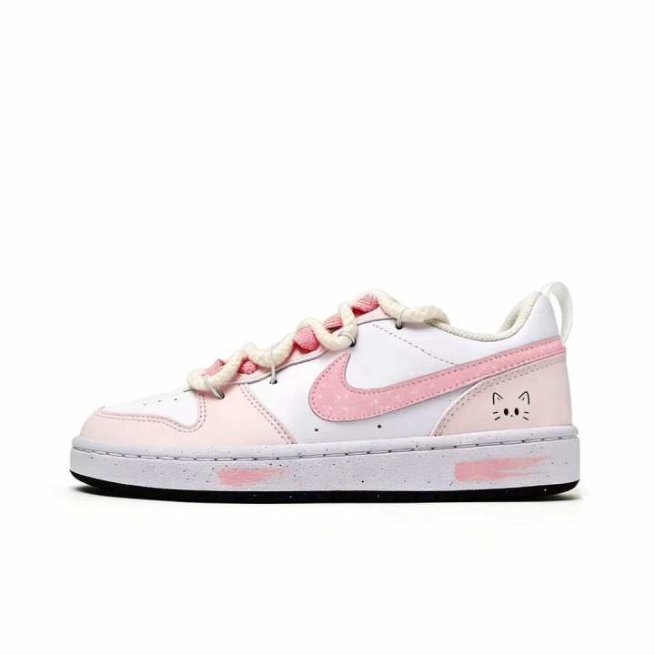 Nike Nike Synthetic Leather Skateboard Shoes Unisex