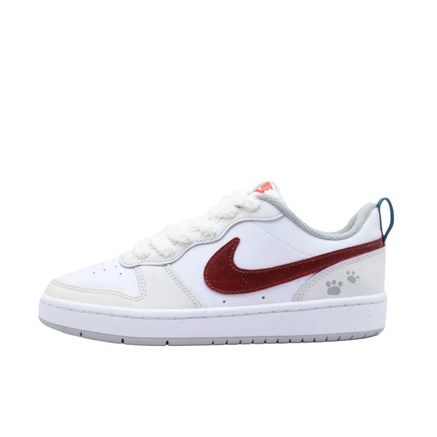 Nike Nike Court Borough Cheese Berry Slip Resistant Abrasion Resistant Slip Resistant Abrasion Resistant Low top