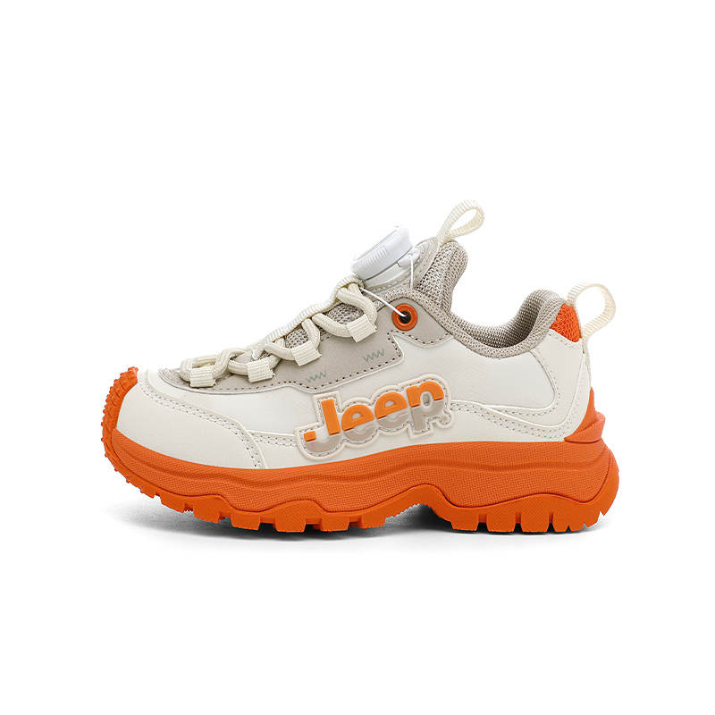 Jeep Running Collection Synthetic Leather Low top Kids' Running Shoes
