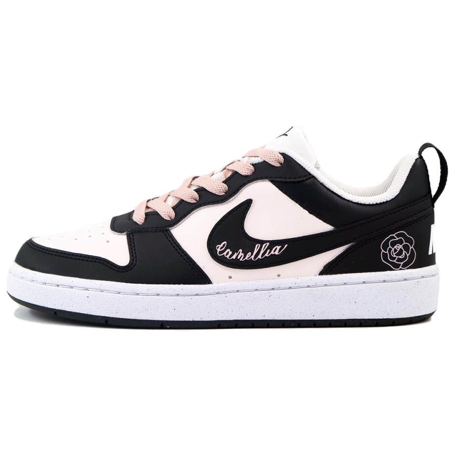 Nike Nike Court Borough Camellia Poetry Raft Synthetic Leather Slip Resistant Abrasion Resistant