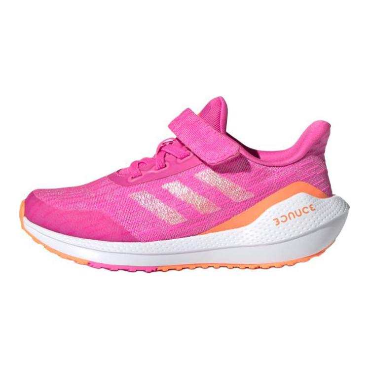 Adidas Adidas EQ21 Run Velcro J Fabric Breathable Low top Kids' Running Shoes Pink Kids'