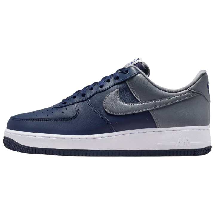 Nike Nike Air Force 1 Low top Skateboard Shoes Unisex Blue Gray