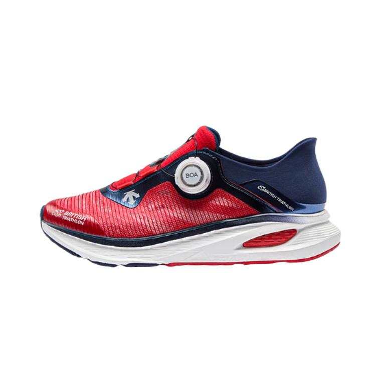 DESCENTE RUNNING Fabric Low top Kids' Running Shoes Red Teenagers