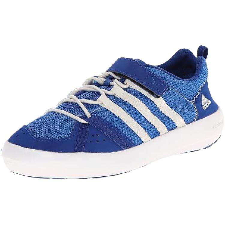 Adidas Adidas Climacool Boat CF Slip Resistant Abrasion Resistant Low top Kids Lifestyle Shoes Blue Kids'