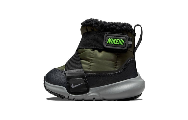 Nike Nike Flex Advance Boot Abrasion Resistant Thermal High top Toddler Shoes Army Green Infant And Toddler