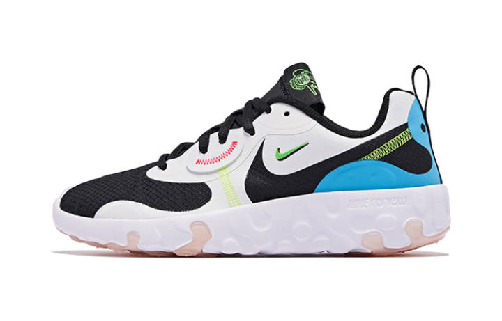Nike Nike Renew Lucent 2 Breathable And Wear resistant Low top Kids' Running Shoes White Black Blue